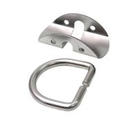 Amagogo Support de Bouteille de plongée à Fixation latérale, Accessoire de plongée, pièce de Rechange, Robuste, Universel, Haute Performance, Portable, en, 1 Pouce Opening Loop