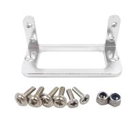 Amagogo Support de servo de direction, accessoires fiables avec vis, accessoires de bricolage, support de servo en alliage d'aluminium pour bateau