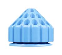 Amagogo Support de support de tête de broyage, conteneur d'affichage de polissage, support de bit d'outil de sculpture, organisateur de bits d'outils de, Bleu