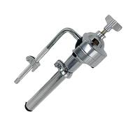 Amagogo Support de support de tom simple, support de tambour en métal pour batteur, performance musicale du batteur, Tige courte