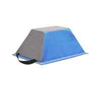 Amagogo Support d'entraînement acrobatique, Planche d'équilibre de Cheerleading, Accessoire athlétique, Support de Bloc de Gymnastique Compact pour, Bleu