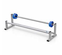 Amagogo Support Film Étirable Manuel avec Intégrée pour Coupe Propre et Poignée Stable pour Emballage Palette Produits Stockage Adapté à un Usage Intensif, 80CM