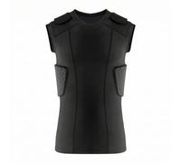 Amagogo T-Shirt Compreion Manches | Ajustée Exteible, Élastique, Maillot Protection Rembrrage EVA, pr Entraînement, Sportifs, XXL