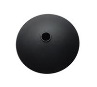 Amagogo Tabouret de Bar à Base Ronde, Base Ronde, Base de Tabouret de barbier Portable, châssis de Chaise pour Restaurant, café, hôtel, Table Basse, Noir