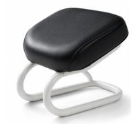 Amagogo Tabouret de Méditation Ergonomique Banc Agenouilloir Banc de Prière Siège pour Posture avec Cadre Tubulaire et Forme Arrondie Adapté à Méditation, Noir