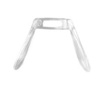 Amagogo Tampon de nez pour verres, support de nez, confortable, transparent, bouchon léger, forme U, pièce de nez pour lunettes de soleil lunettes de lunettes, Monter 6x2 Mm