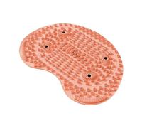 Amagogo Tapis de massage des pieds, plaque de massage pour orteils, tapis d'acupuncture pour salon et salle de bain, Orange