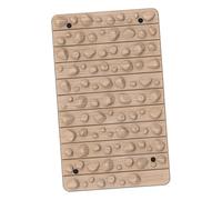 Amagogo Tapis de massage des pieds, tapis d'acupression portable, repose-orteils, de marche, de bureau/debout pour les, la maison, la chambre, la, Couleur Du Grain Du Bois