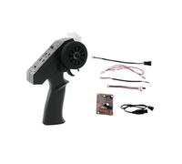 Amagogo Télécommande émetteur Pièces de kit Mise à niveau robuste avec planche de récepteur DIY Modifier pour MN78 B16 B24 B36 MN128 MN82 Crawler