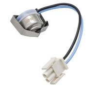 Amagogo Thermostat de Réfrigérateur Sonde Température Cur Dégivrage Commutateur Thermique Pièce Remplacement Clip Métal Câble Isolé Branchement Simple Adaptés à Maintenance Appareil
