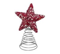 Amagogo Topper Topper Star décoration de Noël Shining Star Treetop Treetop Tree Tree Decor for Office Office intérieur Mariage en Plein air, Style B