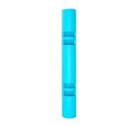 Amagogo Tube D Entraînement Pondéré Barre de Musculation Cylindre D Entraînement Bâton de Core Training avec Ouvertures de Prise Sécurisées Matière Caoutchouc, Bleu, 8KG