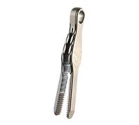 Amagogo Tweezer en alliage en titane pour les femmes et les hommes enlèvement des gadgets faciles à tenir une pince à survivre à la pinceau pour le camping, 58mm