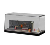 Amagogo Vitrine de Parking 1/64, Vitrine, Organisateur, Conteneur, Mini Boîte de Rangement pour Voitures Miniatures, Décoration de Bureau pour Garage de Voitu