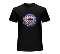 AmAir Airwolf Santini Air Helicopter 1980S TV T-Shirt Mens Black L