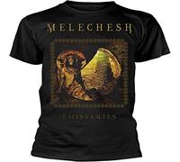 AmAirArT Melechesh Emissaries Black T Shirt Damen Kurzarm Black XL