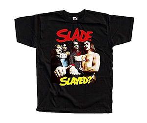 AmAirArT Slade Slade? Band Poster DTG T-Shirt Black 3XL