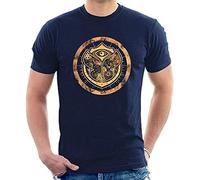 AmAirArT Tomorrowland T-Shirt Trance Festival Navy Blue S