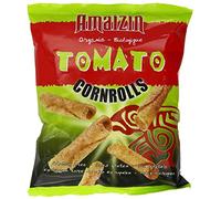 Amaizin Lot de 14 rouleaux de maïs de tomate bio sans gluten 100 g