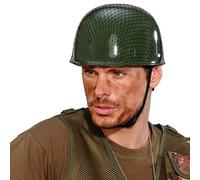 Amakando Casque Militaire - Vert | Casque de Soldat de l'armée | Casque de l'armée française | Heaume de Guerre