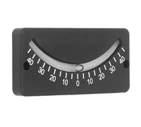 AMAKO ClinomèTre InclinomèTre Outil De Mesure D'Inclinaison 40 DegréS RV Niveau à Bulle Mini DéTecteur d'angle pour Lit MéDical Travail du Bois ABS Acier Inoxydable