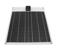 AMAKO Kit de Panneau Solaire Générateur de Puissance à Haute Efficacité à Double Sortie Monocristalline pour la Remorque de Voiture à Caravanes à Caravanes pour Les Intempéries 415X340x3 (Blanc)