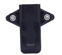 AMAKO Support de Guidon pour GPS de Moto, pour GPS Alpha, Etrex, GPSMAP, Oregon, Série Rino, ATV UTV, Boule en Nylon de 1 Pouce (Kit de Clips arrière)