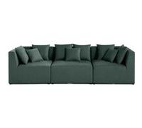 Amalfi - canapé modulable 3 places - en tissu - Vert Vert