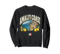 Amalfi Coast Italia Vintage Italy Voyage Vacances Côtier Sweatshirt