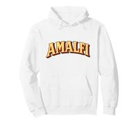 Amalfi, Italie, Voyage côtier rétro, Ambiance Estivale Italienne Sweat à Capuche