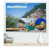 Amalfiküste - Der Planer (hochwertiger Premium Wandkalender 2026 DIN A2 quer), Kunstdruck in Hochglanz: Traumhafte Fotomotive, viel Platz zum Planen, ein Hauch von Dolce Vita für jeden Tag.