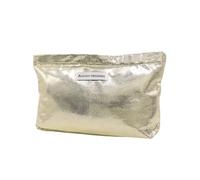Amamcy Trousse de maquillage scintillante pour femme - Légère et imperméable - Avec fermeture éclair - Accessoires de voyage, Doré brillant, one size