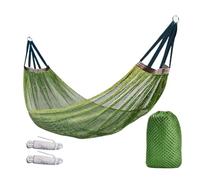 Amamock De Camping - Hamac Extérieur Portable Avec Filets Et Forte Capacité De Charge Pour La Pendaison D'arbres | Swing Léger Pour Jardin, Balcon, Cour, Randonnée, Méditation Ou Détente D