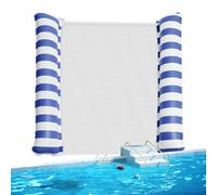 Amamock piscine - lit de hamac d'eau, lit de bronzage flottant | Lac et piscine, chaise à double flotteur pour la natation, la plage et le divertissement en plein air, lits flottants confortables pour
