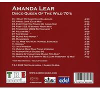 Lear,Amanda - Disco Queen of The Wild 70'S [Import]