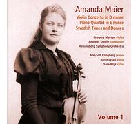 Amanda Maier - Vol. 1-Violin Concerto/Piano Quartet/Swedish Tunes [Import]