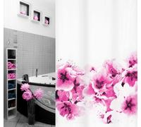 Amanda Rose Textile Rideau De Douche 180x200cm. Motif Floral