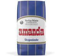 Amanda Yerba Maté Despalada: 0,5 kg+échantillon (40g)| Boisson énergisante et tonique, riche en vitamines et antioxydants!Accélère le métabolisme.
