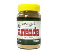 Amanda Yerba Maté Instantané 0,10 kg |Yerba Maté Argentine | Boisson revigorante et énergisante