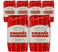 Amanda Yerba Maté Traditionnal 6 kg (6x1 kg) |Yerba Maté Argentine | Boisson revigorante et énergisante