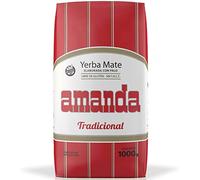 Amanda Yerba Maté Traditionnel: 1 kg+échantillon (40g)| Boisson énergisante et tonique, riche en vitamines et antioxydants!Accélère le métabolisme.