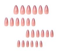 Amande presse sur ongles 24 pièces manucure ongles Art accessoires pour le printemps à l ' hiver déclarations de mode amande