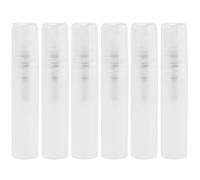 AMANDELIZABE Lot de 7 mini vaporisateurs de parfum rechargeables de 5 ml - Flacons pulvérisateurs vides - En plastique - Pour les voyages et les sorties