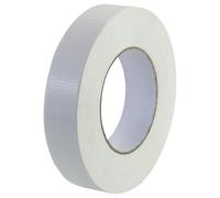 AMANDELIZABE Ruban adhésif blindé - 25 mm x 55 m - En tissu - Blanc - Extra puissant - Résistant à l'eau