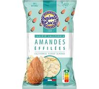 Amandes California Sainte Lucie Blanches effilees sachet 125g