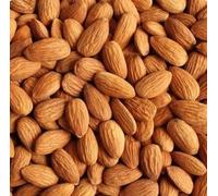 Amandes crues de Californie de qualité supérieure, noix entières naturelles, riches en protéines et vitamine E, paquet de 0,5 kg pour collations et pâtisseries + 50 g de miel pur et cru gratuit de