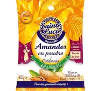 AMANDES POUDRE CALIFORNIA 50G, SAINTE LUCIE, LOT DE 5