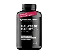Amando Perez Magnésium Malate 3000mg - hautement dosé et testé en Allemagne | 180 comprimés vegans - 450 mg magnésium élémentaire par dose - pour métabolisme énergétique, fatigue & fonction musculaire