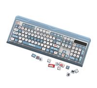 amangul 1 lot de touches Mahjong translucides, 116 touches, hauteur ASA, puddings, touches pour claviers mécaniques
