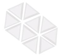 amangul 10 Compartiments en Plastique Transparent Artisanat Perles Affichage boîtier de Rangement boîte organisée conteneur diviseur boîte à Bijoux Ongles Art étui de Rangement